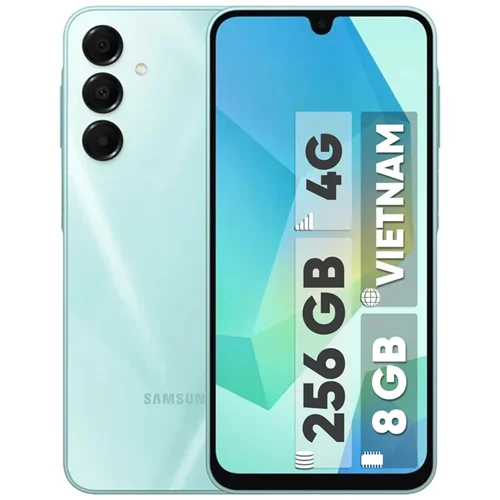 گوشی موبایل سامسونگ مدل Galaxy A16 4G دو سیم کارت ظرفیت ۲۵۶ گیگابایت و رم ۸ گیگابایت - ویتنام